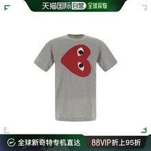 Des Garcons Play logo圆领T恤 P1T264GREY 香港直邮Comme