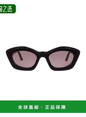 1h可退 香港直邮Marni 玛尼 女士 太阳眼镜 black黑色 舒适时尚
