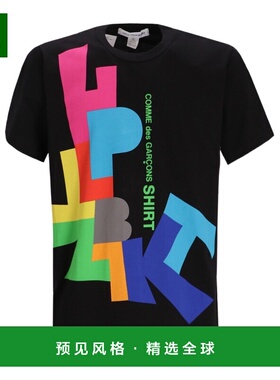 香港直邮COMME DES GARCONS 男士T恤 FPT002W25BLACKPRINT