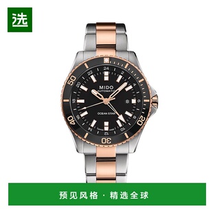 美度 黑色 OCEAN 男士 玫瑰金色表盘自 STAR系列 欧洲直邮MIDO