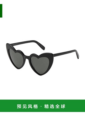 1h可退 香港直邮Saint Laurent 圣罗兰 女士 太阳眼镜 black黑色