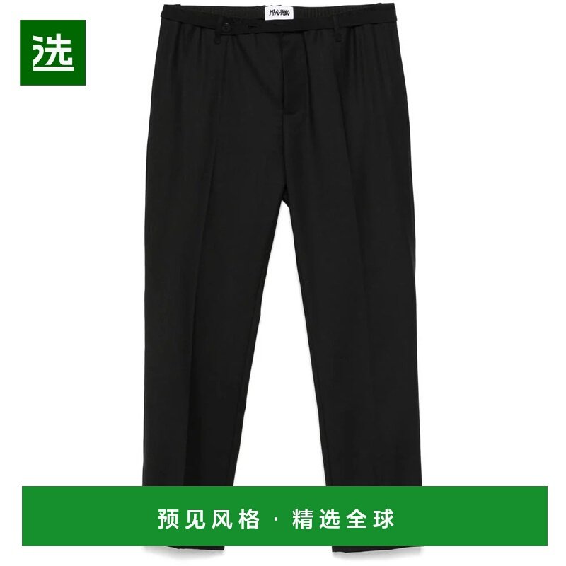 香港直邮MAGLIANO 男士休闲裤 T6802110799 SS2025 黑色,男装,休闲裤,淘宝优惠券,粉丝福利购,淘宝优惠卷