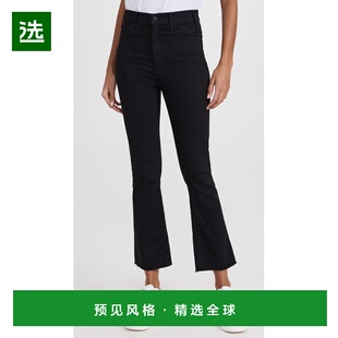 1h可退 香港直邮mother denim 女士 The Hustler 九分磨边牛仔裤