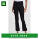香港直邮mother Hustler denim 1h可退 女士 The 九分磨边牛仔裤