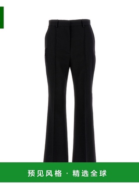 1h可退 香港直邮Lanvin 朗雯 女士 黑色羊毛裤子 RWTR00144885A23