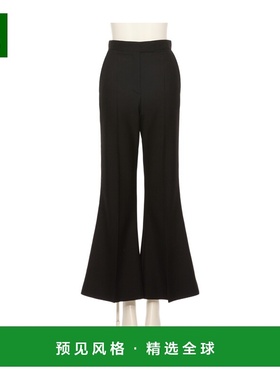 香港直邮VALENTINO 女士休闲裤 BRB6Z190T0NO SS2026 黑色 喇叭休