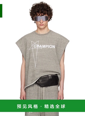 1h可退 香港直邮Rick Owens Lilies 瑞克·欧文斯 男士 灰色 Cham