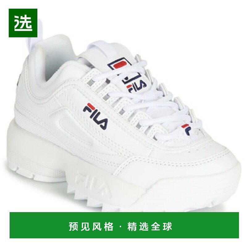 欧洲直邮Fila 斐乐（儿童） 童款 低帮板鞋 DISRUPTOR KIDS