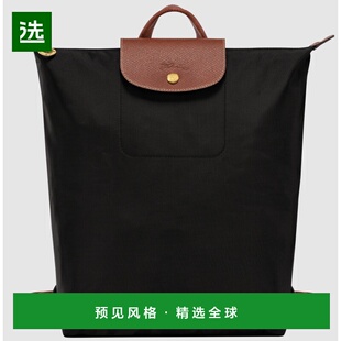 欧洲直邮longchamp 珑骧女士可折叠手提包中号双肩背包尼新款