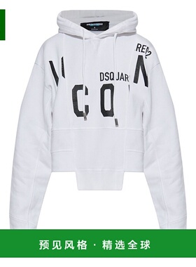 香港直邮Dsquared2 二次方 女士 白色毛线衫 S73GU0106DTJ014帽衫