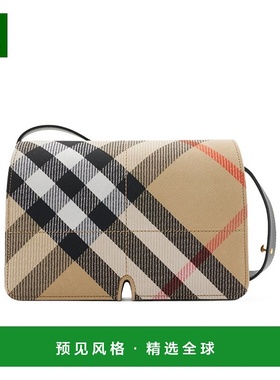 香港直邮Burberry Snip翻盖单肩包 80973791