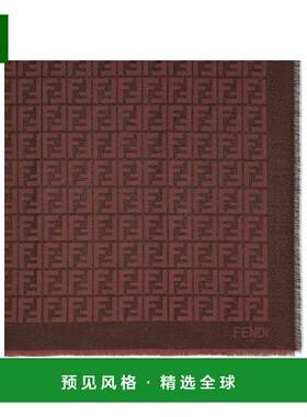 香港直邮Fendi 大号方形披肩披巾配饰 FXT131ATZB