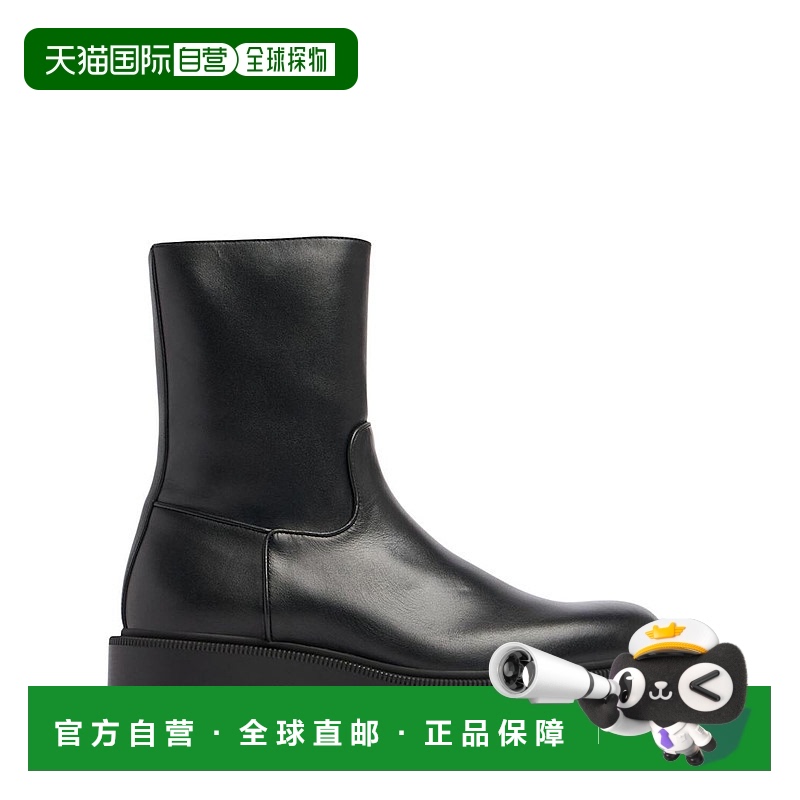 1h可退 香港直邮The Row 女士 35毫米Nobilis TR皮革靴子