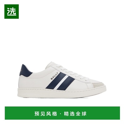 香港直邮BALLY 男士运动鞋 MSK0D5VT031I0R1WHITEMARINE AW2024