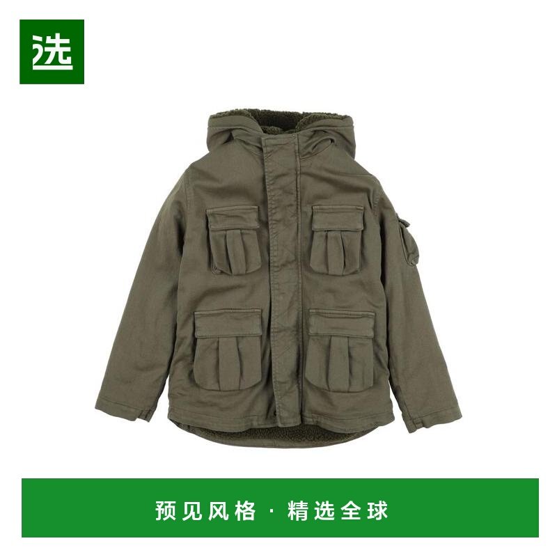 1h可退 【美国直邮】Dondup女士外套单排扣直筒型连帽纯色多口袋,女装/女士精品,短外套,淘宝优惠券,粉丝福利购,淘宝优惠卷