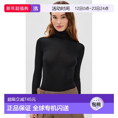 1h可退 香港直邮THE GARMENT 女士 Bree 长袖上衣 black黑色 舒适
