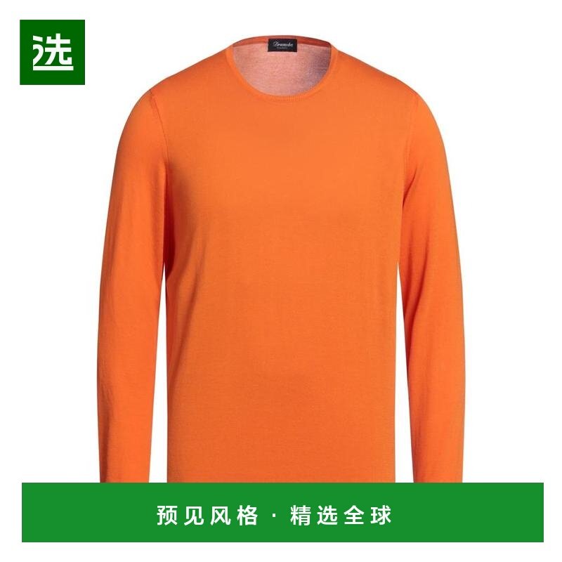 1h可退 【美国直邮】DRUMOHR 男装针织衫 轻质圆领毛衣 100 棉 单,男装,针织衫/毛衣,淘宝优惠券,粉丝福利购,淘宝优惠卷