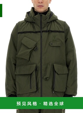 1h可退 香港直邮South2 West8 男士 夹克 NS855 green绿色 舒适时