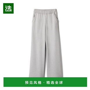 棉质抓绒裤 欧洲直邮MIU 24新品 缪缪 休闲百搭潮牌显瘦外穿 MIU