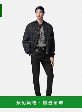 香港直邮Versace 圆领短袖T恤 10125481A09037范思哲男装