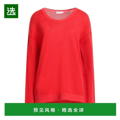 1h可退 香港直邮Majestic Filatures 女士 毛衣 red红色 舒适时尚