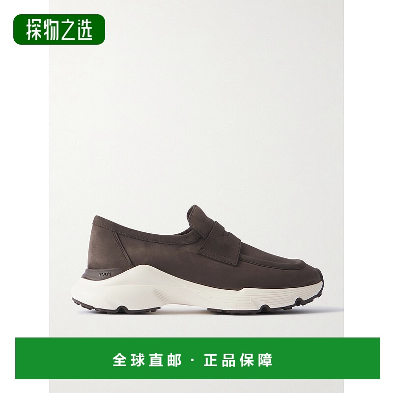 香港直邮TOD'S 托德斯 女士 皮毛内里绒面革乐福鞋 XXW54C0JR10UF