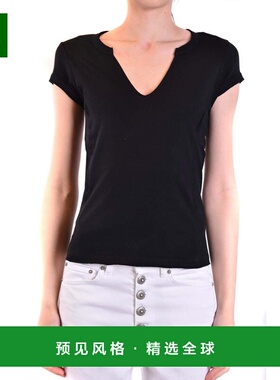 香港直邮DONDUP 女士T恤 S950JS0274DXXX999BLACK SS2025