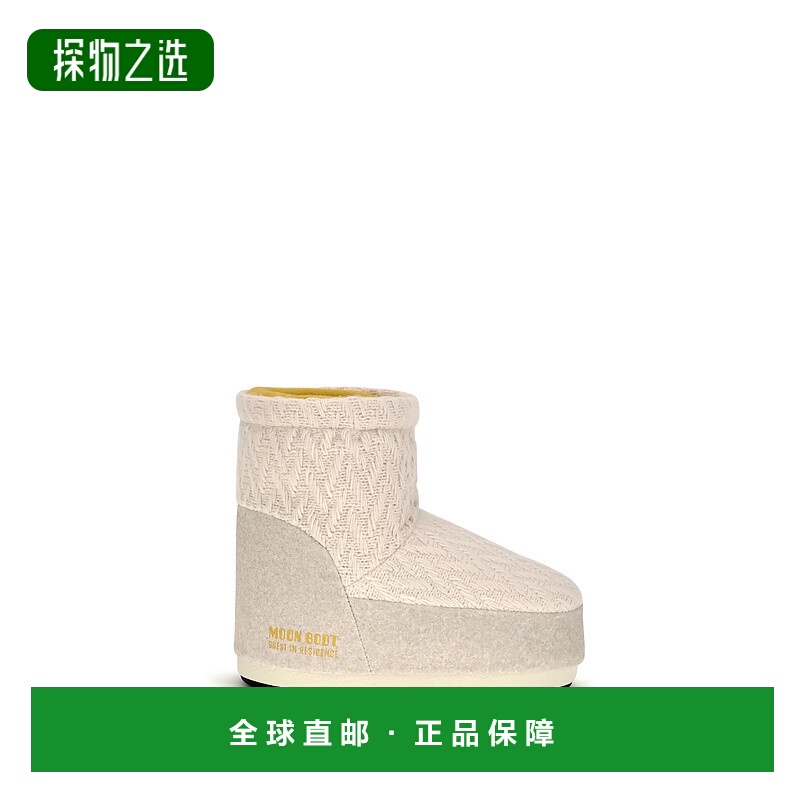 香港直邮moon boot 月亮靴 女士 Moon X Guest 符号羊毛靴子(Resi