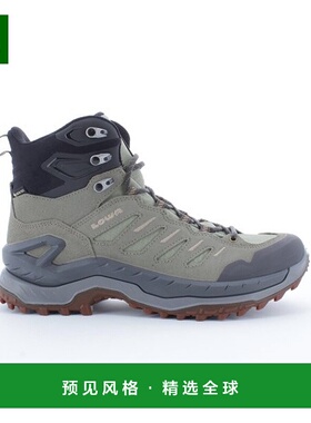 欧洲直邮LOWA INNOVO GTX MID男士春绿色防水科技面料登山鞋