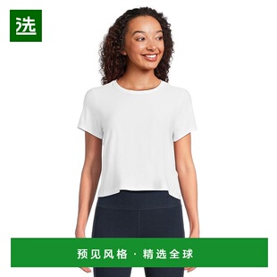 1h可退 香港直邮beyond yoga 女士 Supreme 极轻短款T恤