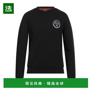 1h可退 香港直邮Napapijri 男士 卫衣 black黑色 舒适时尚