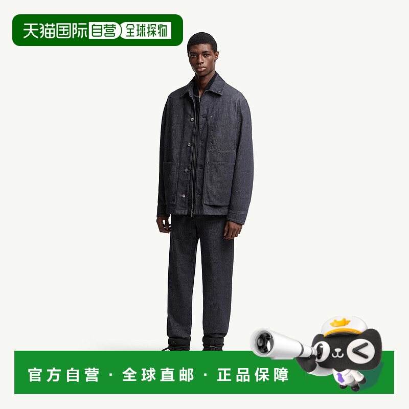 欧洲直邮Moncler/盟可睐 三合一牛仔羽绒服衬衫森林外套