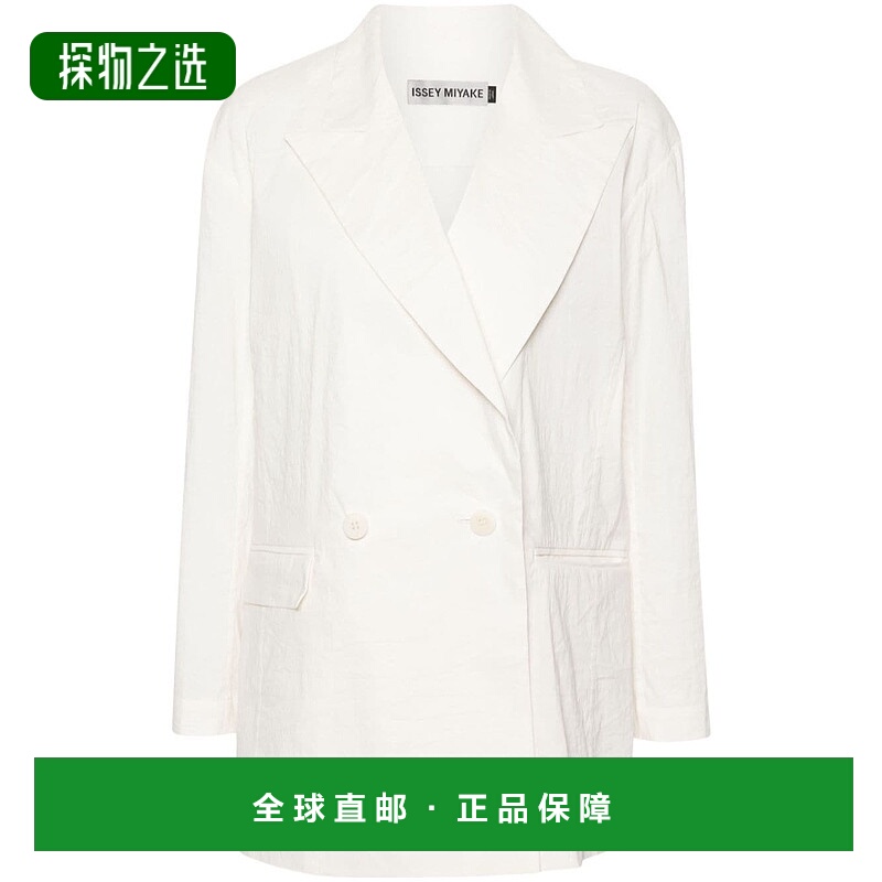欧洲直邮ISSEY MIYAKE 女士西服IM46FD56302三宅一生外套西装