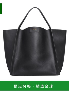 香港直邮CELINE 女士手提包 123422T8338NO SS2026 黑色 CUBO中号