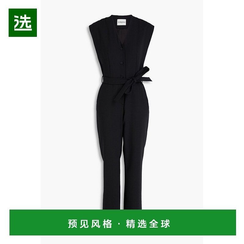 1h可退 香港直邮CLAUDIE PIERLOT 女士 羊毛混纺斜纹布连衣裤 CFP,女装/女士精品,连体衣/裤,淘宝优惠券,粉丝福利购,淘宝优惠卷