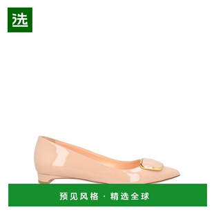 1h可退 香港直邮Rupert Sanderson 女士 芭蕾舞鞋 pink粉色 舒适