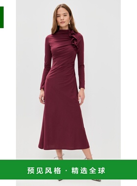 1h可退 香港直邮ULLA JOHNSON 女士 Safi 连衣裙 red红色 舒适时