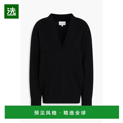 1h可退 香港直邮LOULOU STUDIO 女士 Sage 羊绒毛衣 SAGEBLACK