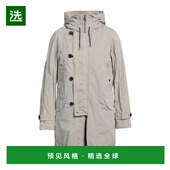 单排扣 1h可退 拆卸 毛呢大衣 连帽设计 美国直邮 PEUTEREY男装