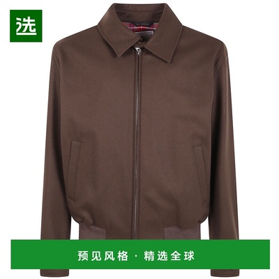 香港直邮Baracuta 男士 G18 麦尔登呢羊毛羊绒短夹克 BRCPS1130UT