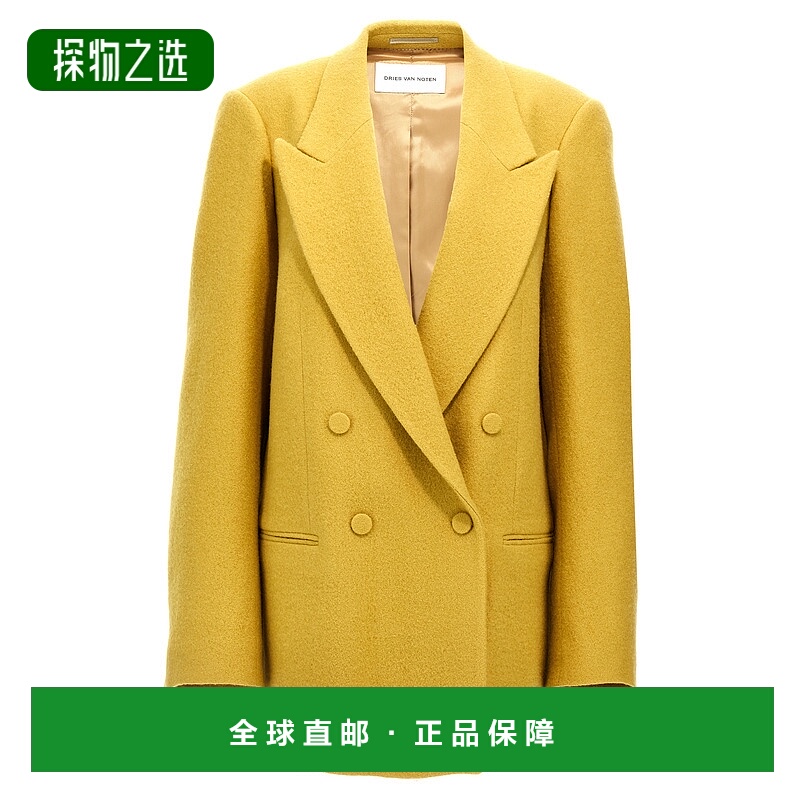 1小时内可退 欧洲直邮dries van noten 女士 外套羊毛