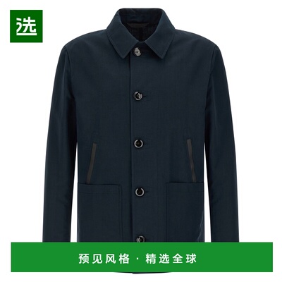 香港直邮BRIONI 男士夹克 SGR30LPA1064100 SS2026 黑色 'Desert'