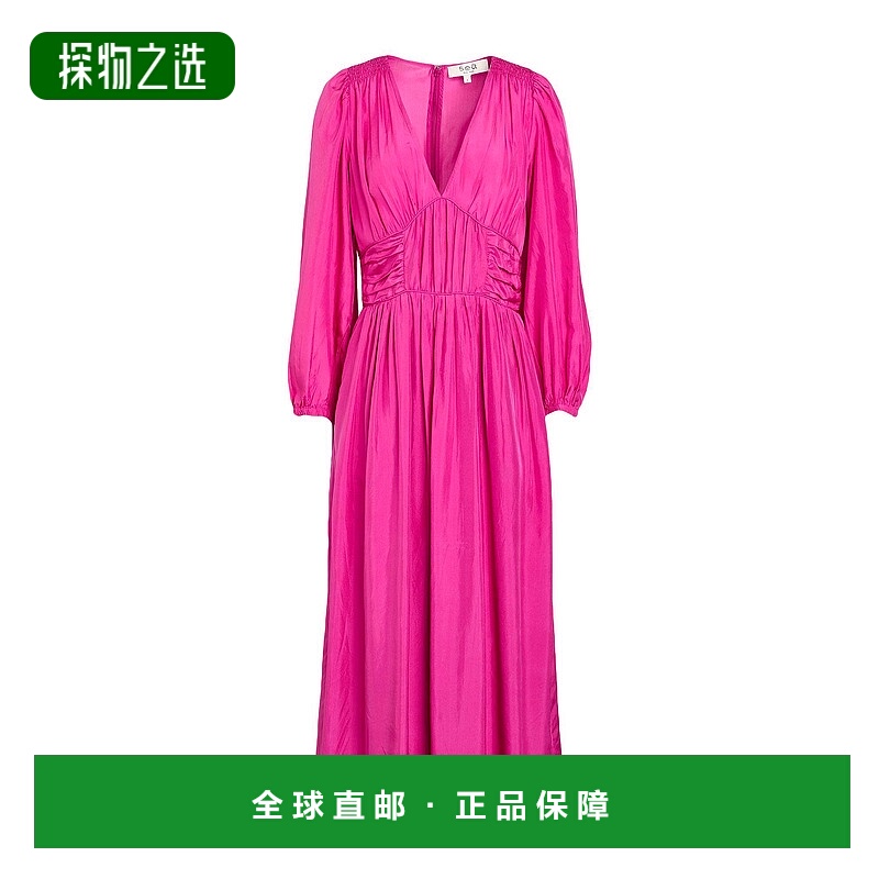 香港直邮SEA 海洋 女士 中长连衣裙 pink粉色 舒适时尚