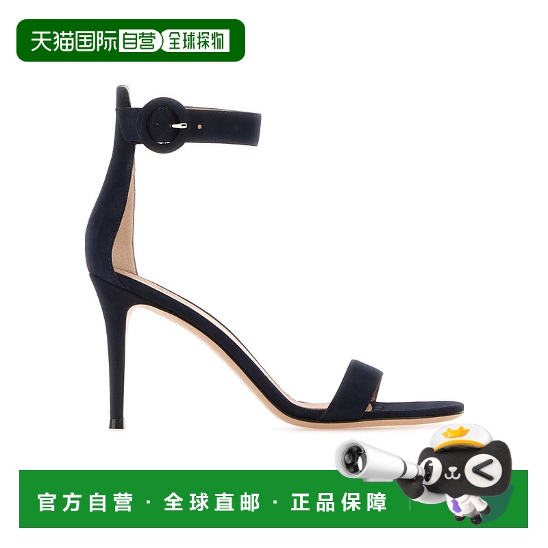 香港直邮Gianvito Rossi Portofino 徽标高跟凉鞋 G6095385RICCAM