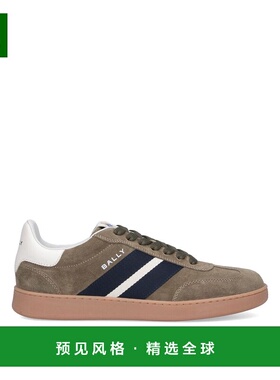 香港直邮BALLY 男士运动鞋 MSK0F7SU005I6K7 AW2025 绿色 徽标印