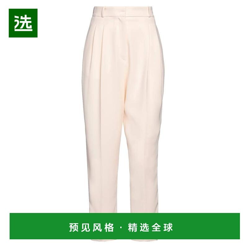 1h可退 香港直邮Elisabetta Franchi 女士 休闲长裤 beige米色 舒,女装/女士精品,休闲裤,淘宝优惠券,粉丝福利购,淘宝优惠卷