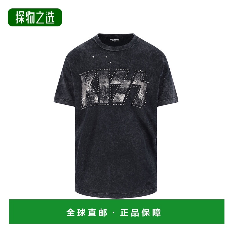 香港直邮Dsquared2 二次方 男士 and Polos T恤灰色T恤 S78GD0108