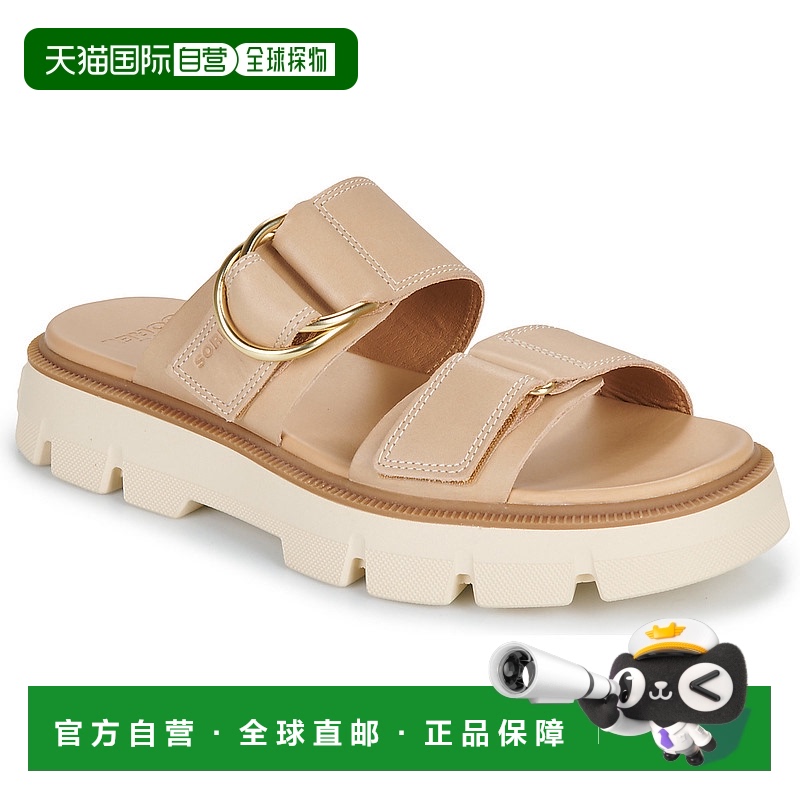 欧洲直邮SOREL  女鞋 春夏 凉鞋 REIN CB SLIDE SANDAL新款
