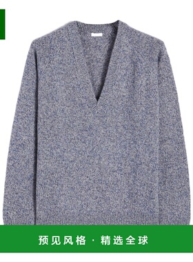 香港直邮ASPESI 女士针织衫 3388D69012096 AW2025 灰色 V领毛衣