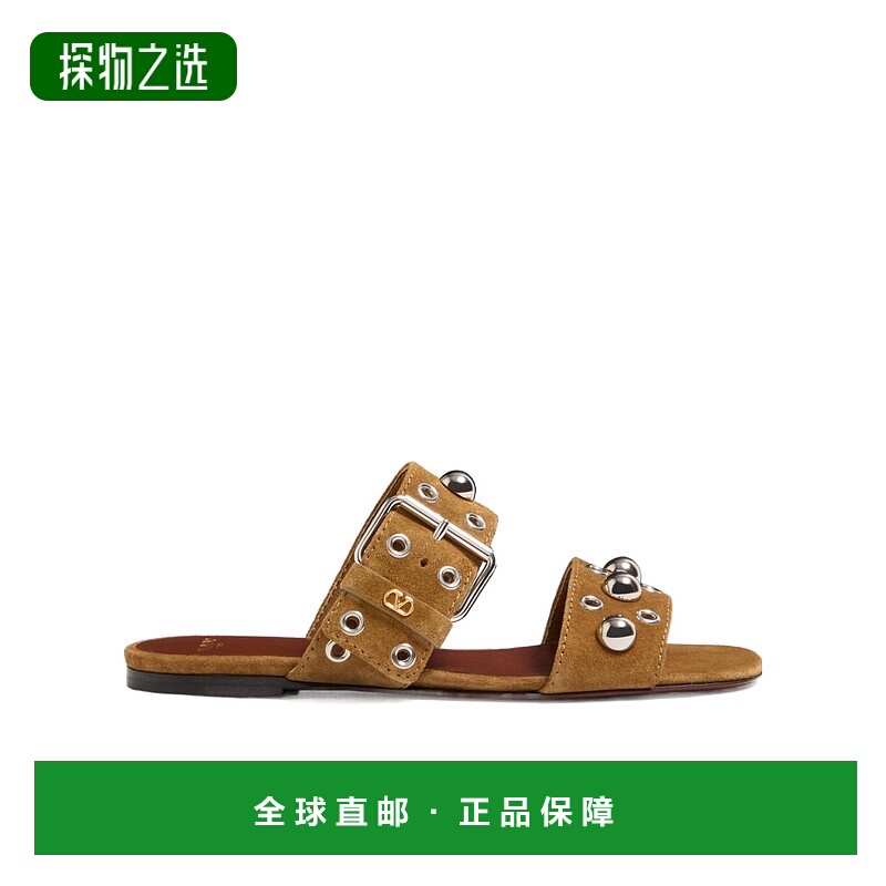 香港直邮Valentino 露趾拖鞋 WS0MM4YTB女鞋单鞋一脚蹬凉鞋